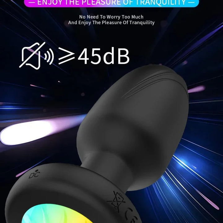 360° Rotation Vibrating Butt Plug Sex Toys