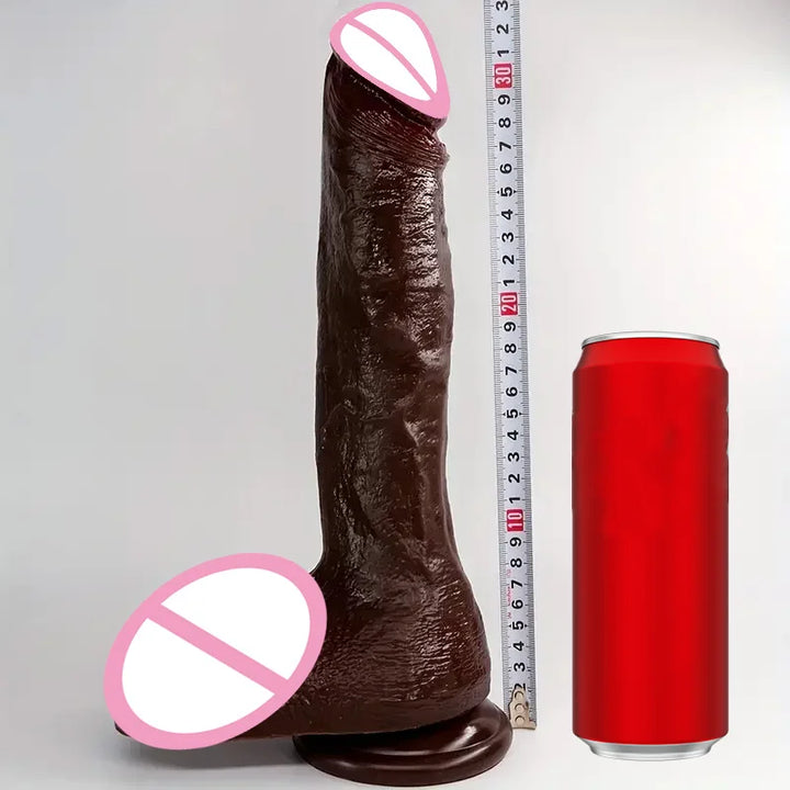 Super Long Skin Dildo Penis Silicone Realistic Sex.