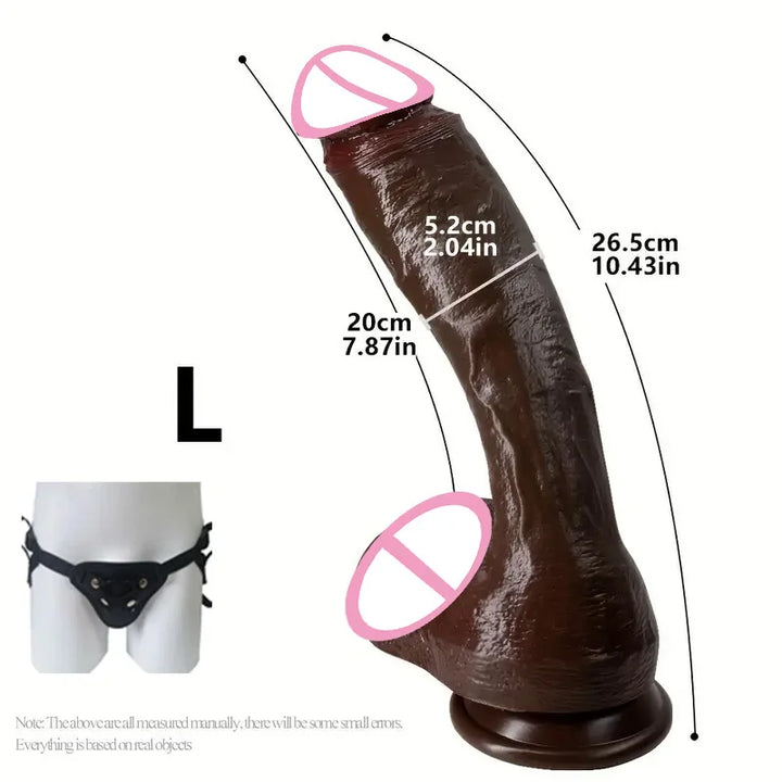 Super Long Skin Dildo Penis Silicone Realistic Sex.