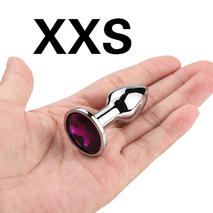 Metal anal plug Sex Toys