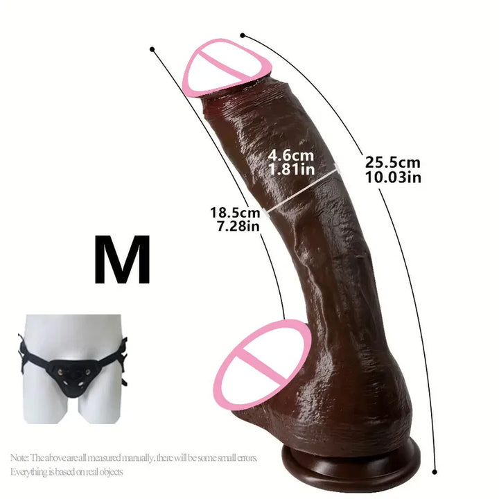 Super Long Skin Dildo Penis Silicone Realistic Sex.