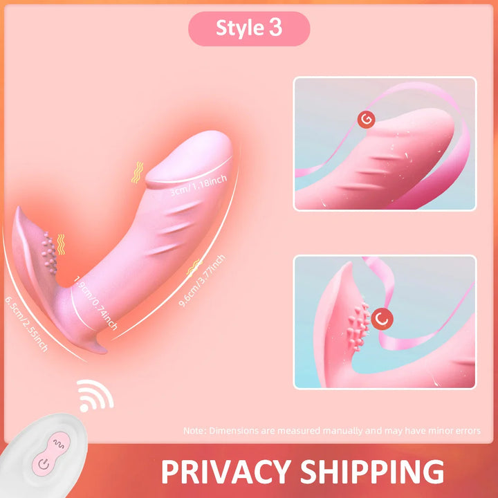 Remote Control Dildo Vibrators Panties for Women G Sex Toys