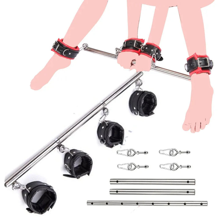 Stainless Steel Adjustable Open Leg  Sex  BDSM