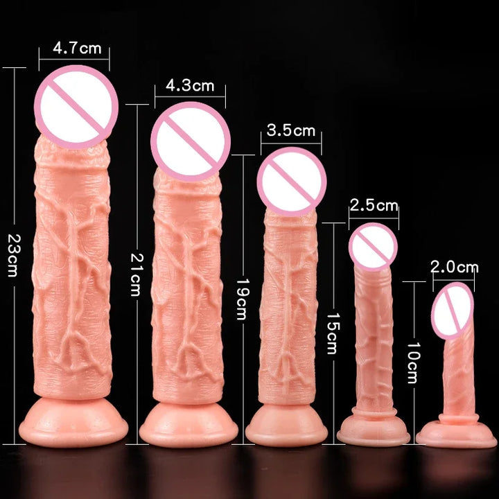 Realistic Dildo Skin Feeling Sex Toys