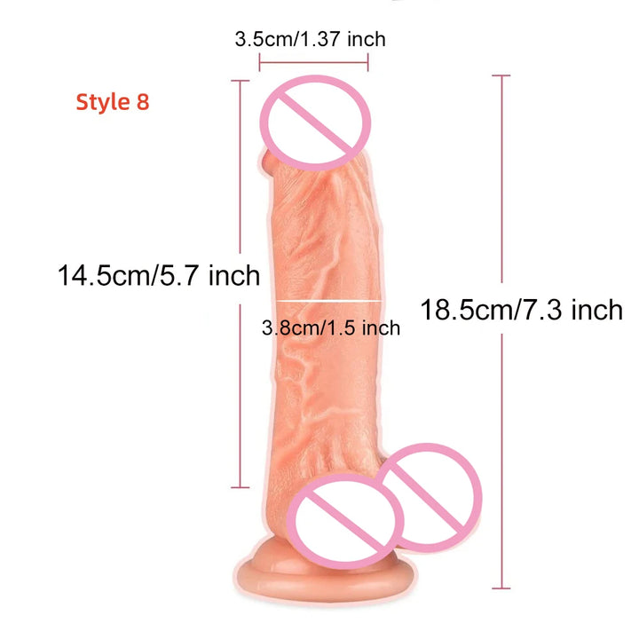 Big Dildo realistic silicone dildo Sex Toys