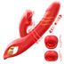 4 In 1 Tongue Licking Dildo Vibrators G Spot Thrusting Clitoral Stimulator Vaginan