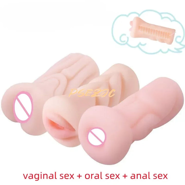 Realistic Deep Throat Male Masturbation Sex Toys