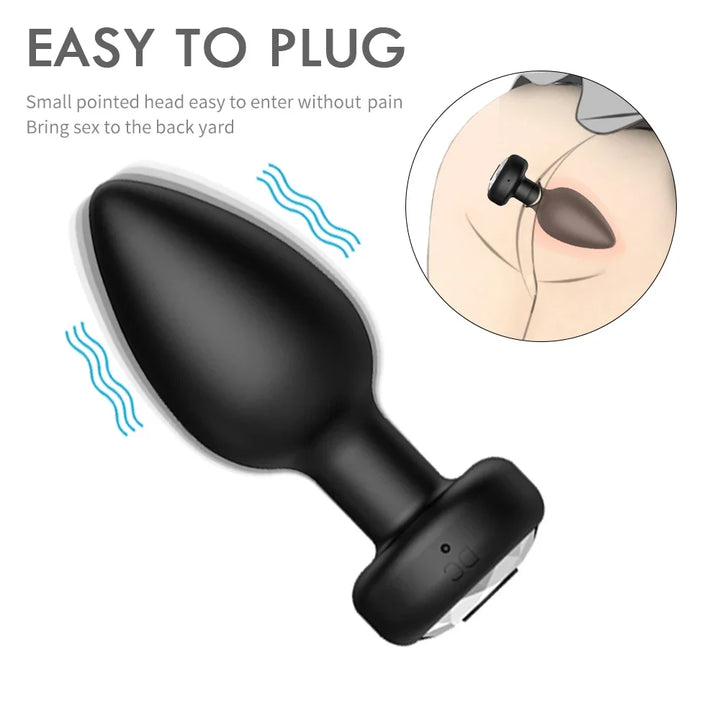 Anal Plug Vibrator 10  Sex Toys