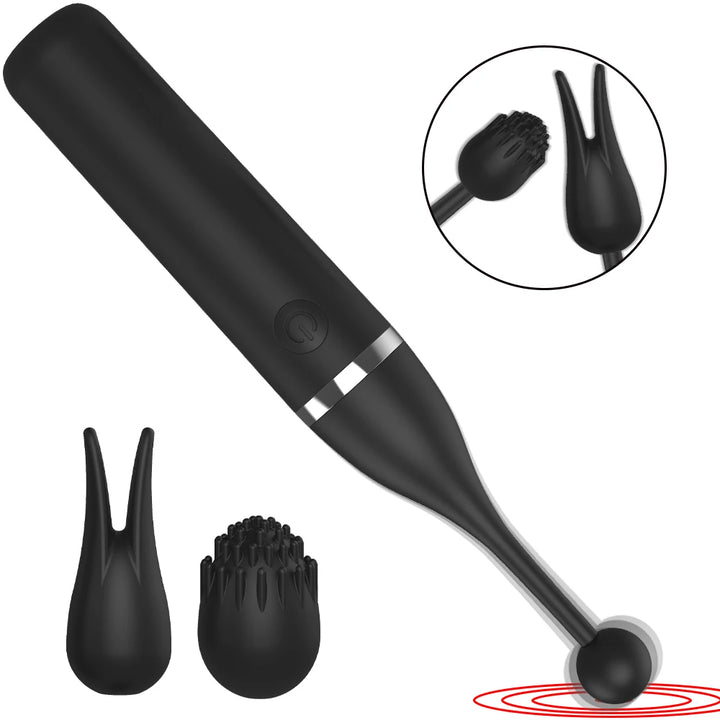 Vibrador ponto G TRES CAPS para mulheres e casais.