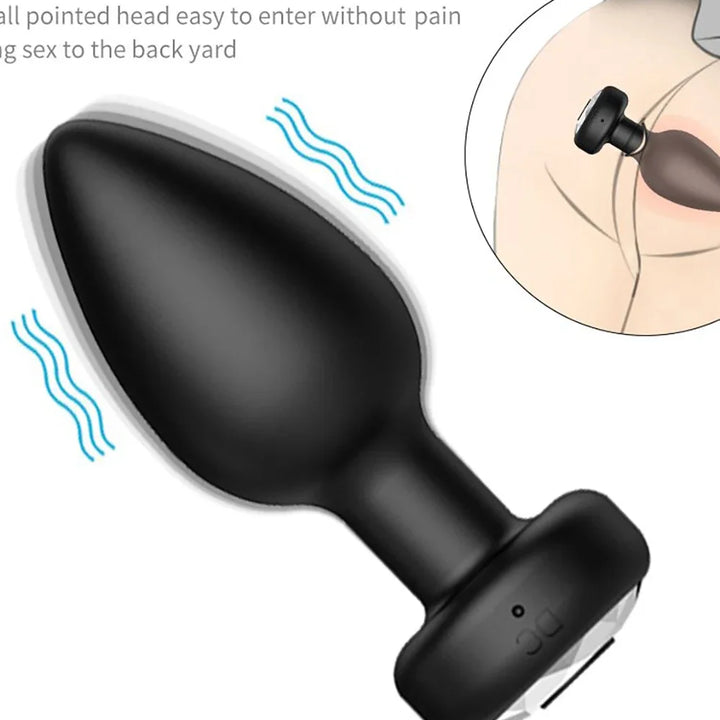 Anal Plug Vibrator 10  Sex Toys