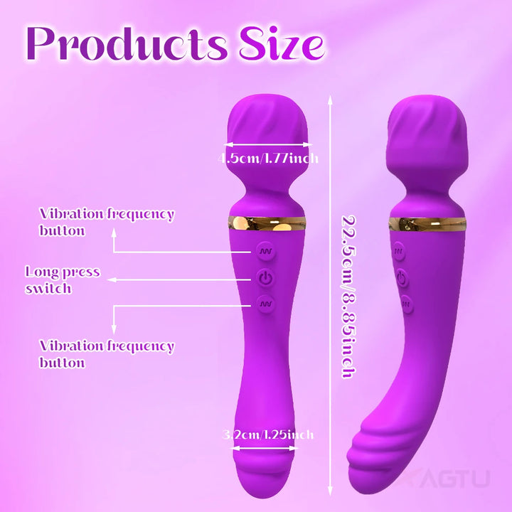 2 Motors Vibrator for Women Clitoris Stimulator G Sex Toys