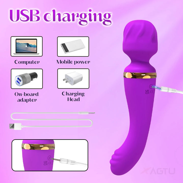 2 Motors Vibrator for Women Clitoris Stimulator G Sex Toys