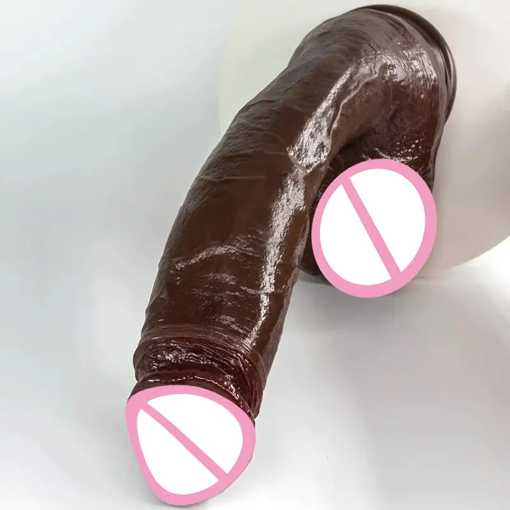 Super Long Skin Dildo Penis Silicone Realistic Sex.