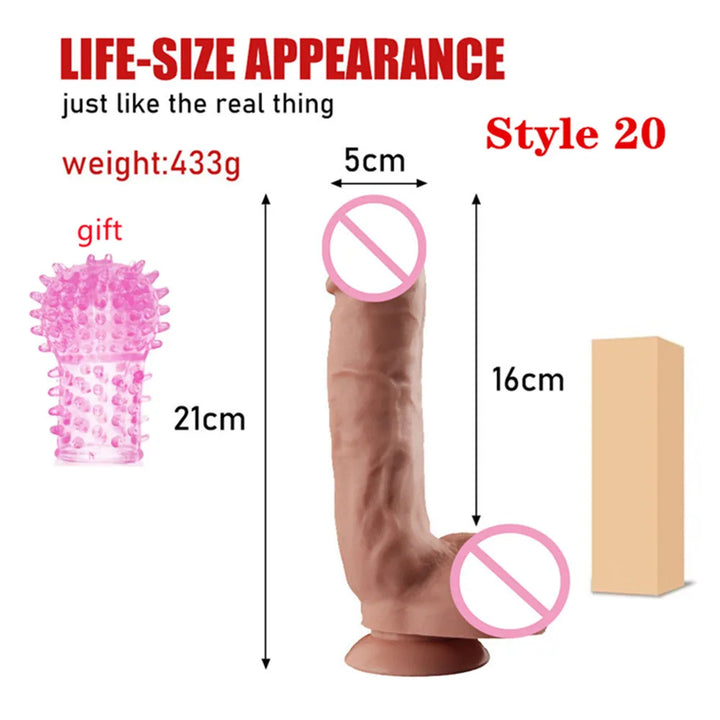 Big Dildo realistic silicone dildo Sex Toys