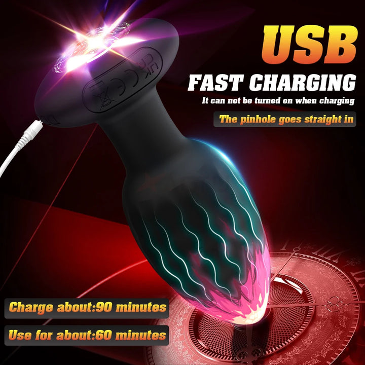 LED Anal Vibrator Anal Plug Sex Toys