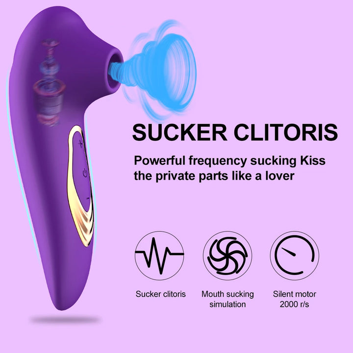 Sucking Tongue Vibrator Sex Toys